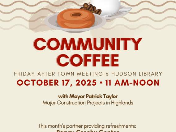 Community Coffee with the Mayor: Major Construction Projects in Highlands