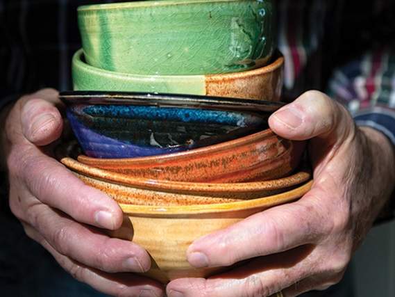 "Empty Bowls” at the Folk School: Handmade Art, Community, and Giving Back