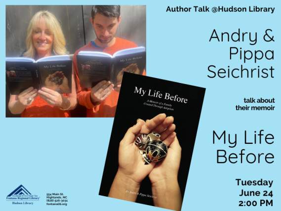 Author Talk: Andry & Pippa Seichrist with My Life Before