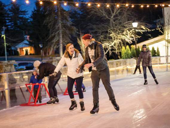Ice Skating in the Park