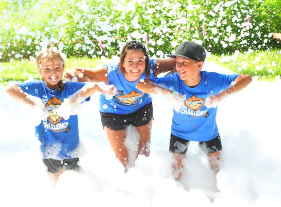 Family Timber Challenge Obstacle Course