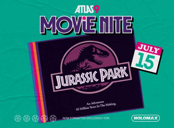 Atlas9 Movie Nite: Jurassic Park