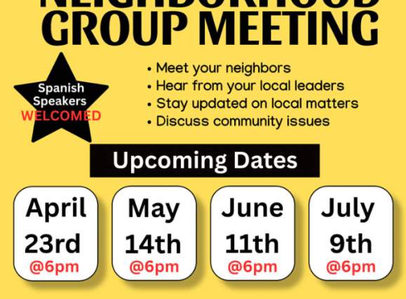 Dotte Proud Neighborhood Group Meeting