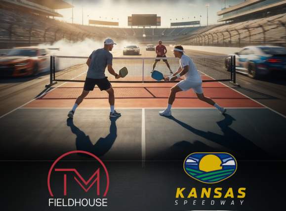 Pickleball Goes Full Throttle at Kansas Speedway