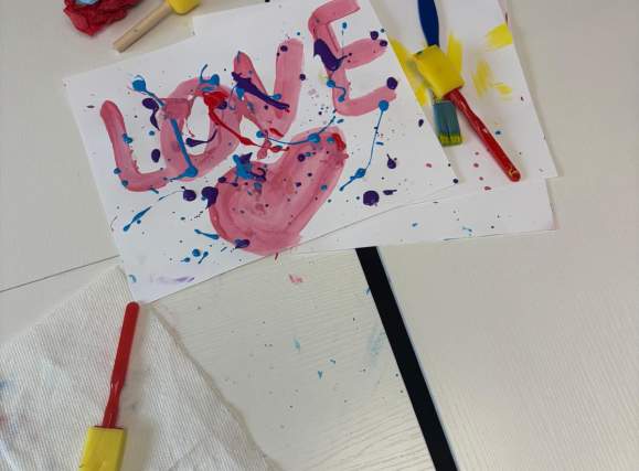 Weekly Class (7y-9y): Splatter Painting
