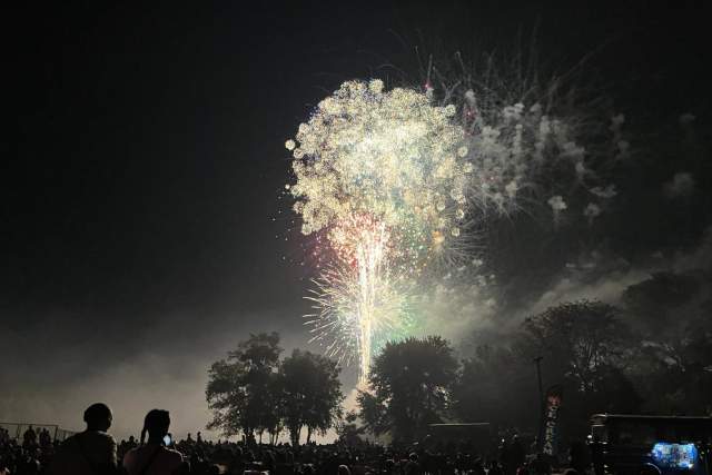 North Aurora Fireworks Display 2025