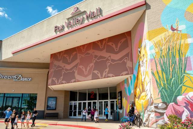 Fox Valley Mall Entrance Mural
