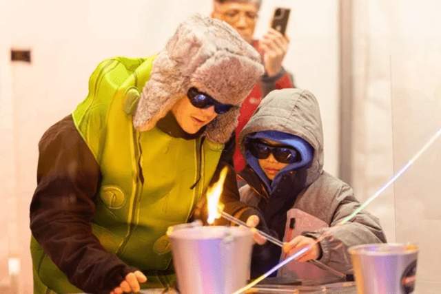 German Glass Ornament at Christkindlmarket Aurora