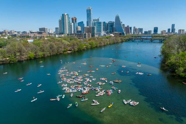 Stand up Paddle Boarding in Austin