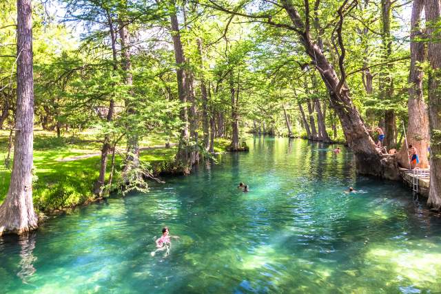 Exploring Blue Hole Lagoon