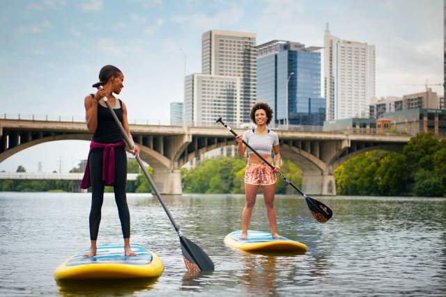 Best Places to Kayak and Paddleboard in Austin