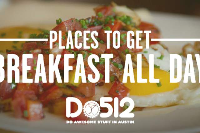 Places to Get Breakfast all Day