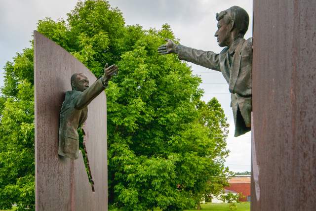 The Landmark for Peace in Dr. Martin Luther King Jr. Park