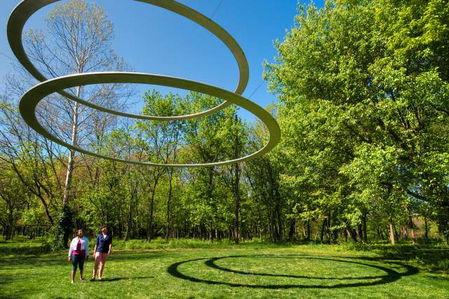 100 Acres at the Newfields campus is an outdoor art lovers dream