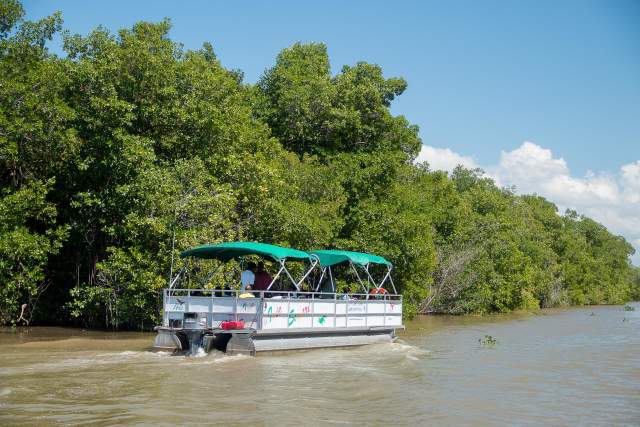 Black River Safari boat