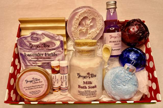 Soap and Bath Product Gift Set