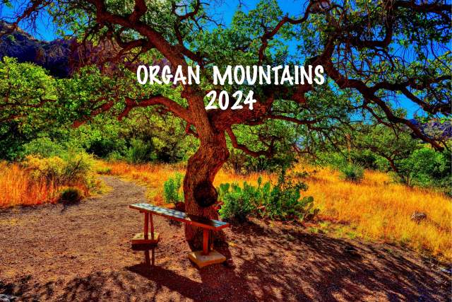 2024 Organ mountains calendar