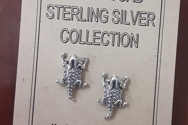 Sterling Silver Horned Toad