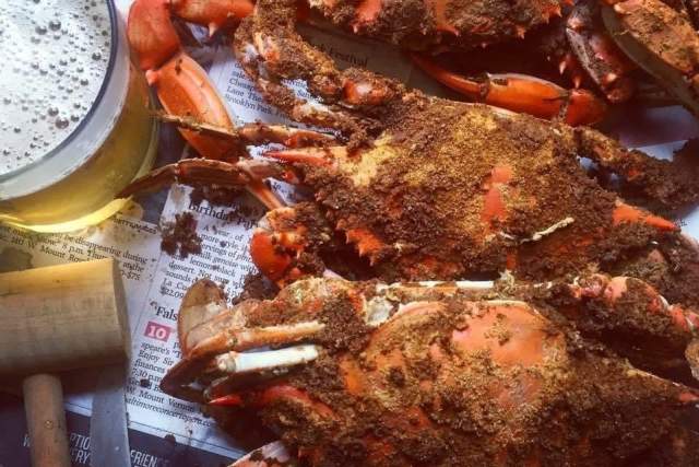 crabs at seafood festival
