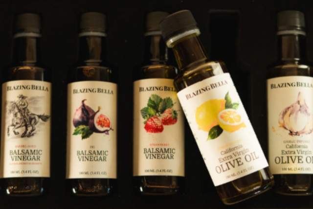 blazing bellas balsalmic oil