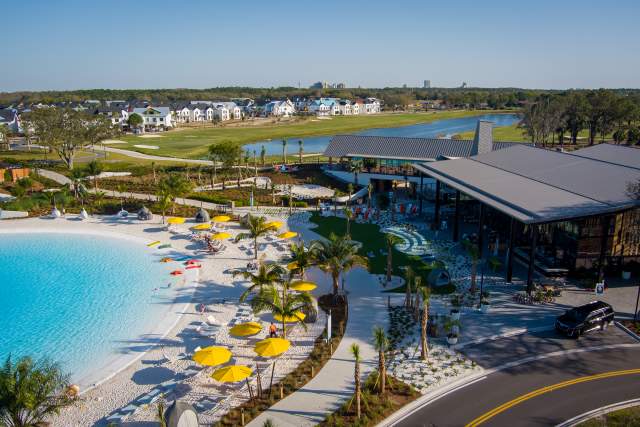 Beach at Evermore Orlando Resort