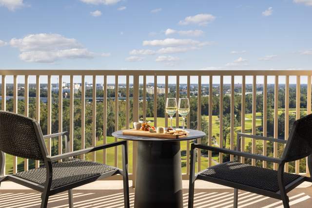 Suite views at Waldorf Astoria® Orlando