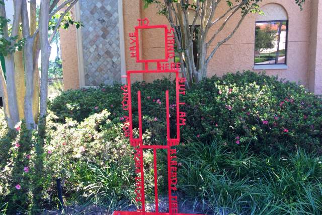 Rollins Museum of Art outdoor sculpture