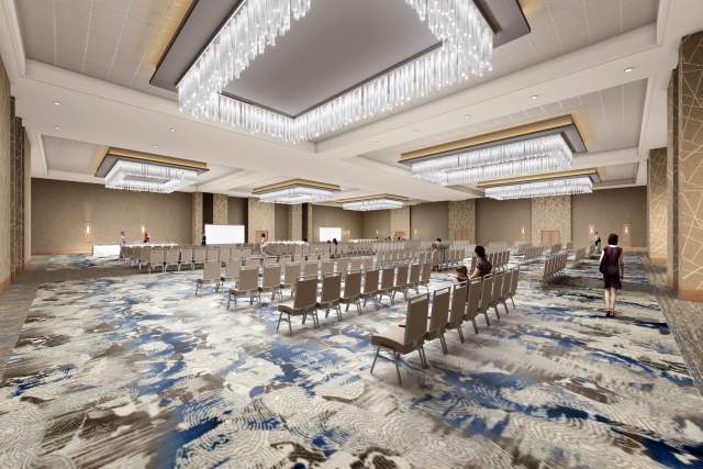 DoubleTree by Hilton Orlando at SeaWorld rendering of new ballroom