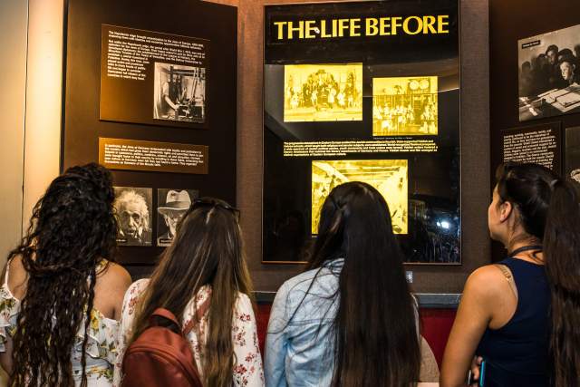 Holocaust Memorial Resource and Education Center of Florida visitors students exhibits