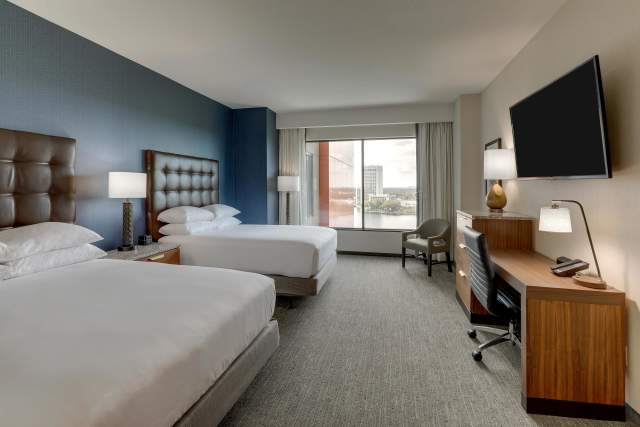 Double queen room at Drury Plaza Hotel Orlando