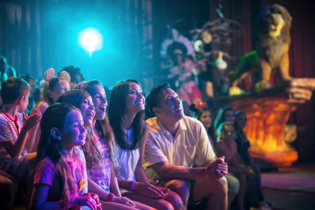 Festival of the Lion King show at Disney's Animal Kingdom Theme Park