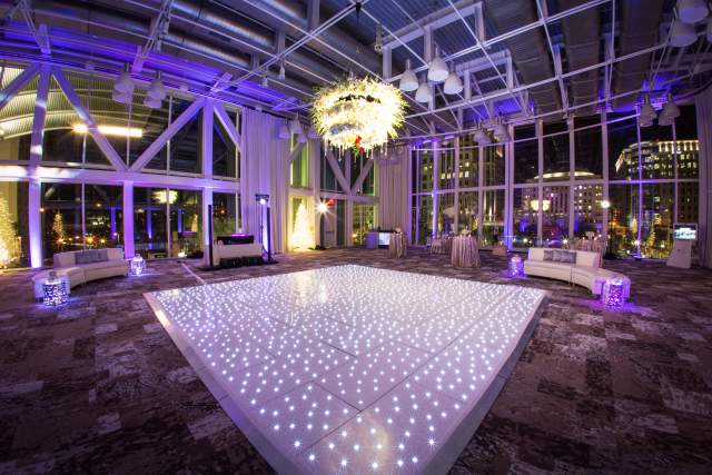 Dr. Phillips Center for the Performing Arts DeVos Family Room dancefloor