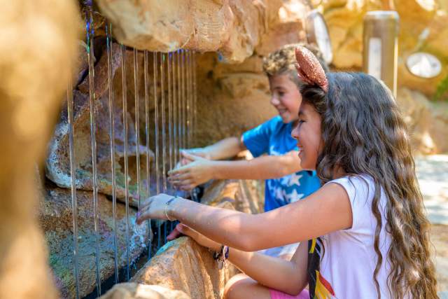 At Destination D23 2023, it was announced that beginning Oct. 16, 2023, Walt Disney World Resort guests visiting EPCOT will be able to voyage into an all-new adventure with Journey of Water, Inspired by Moana. Guests can explore a beautifully landscaped walking trail with fun and surprises around each turn, as they engage with water in magical ways like Moana did with the ocean. The new walk-through attraction is located in the World Nature neighborhood of EPCOT at Walt Disney World Resort in Lake Buena Vista, Fla. (Amy Smith, Photographer)