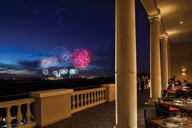 Fireworks from Capa at Four Seasons Resort Orlando at Walt Disney World® Resort