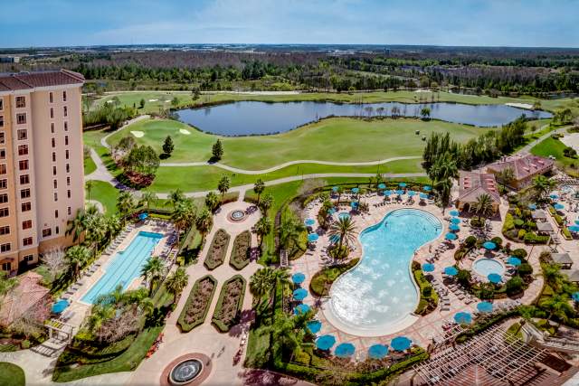 Rosen Shingle Creek overview of resort
