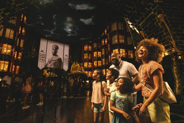 Family at Epic Ministry of Magic