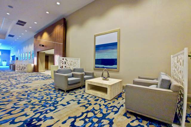 seating at DoubleTree by Hilton Orlando at SeaWorld