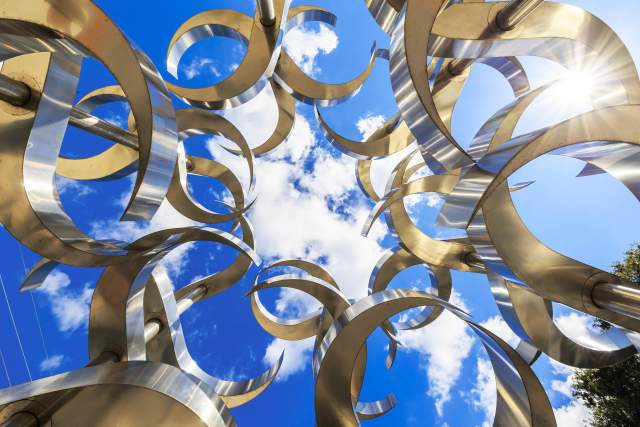 Photo of public art at Lake Eola