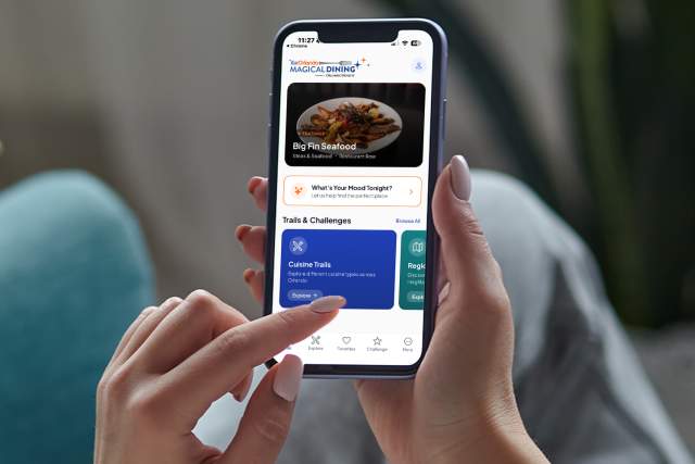 Magical Dining Mobile App Web Container