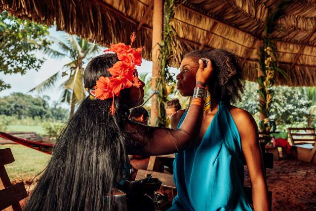 Mujer de la comunidad Embera