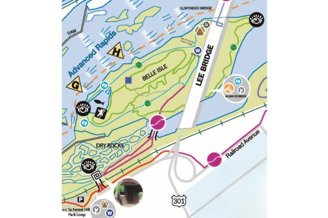 Belle Isle Map