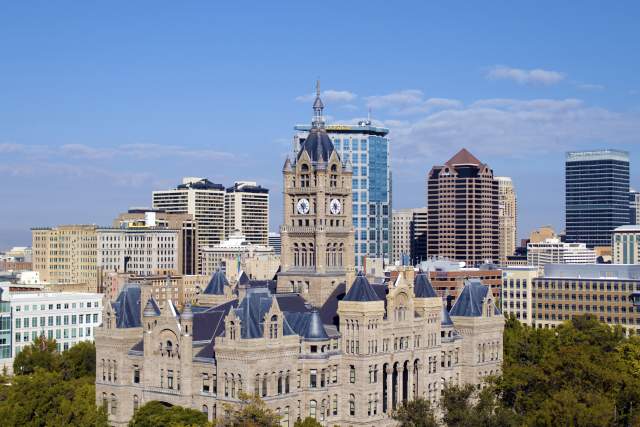 Downtown Salt Lake City Skyline