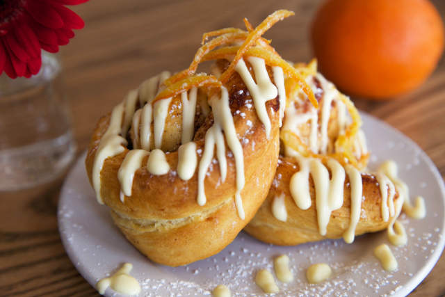 Orange Rolls at Tradition