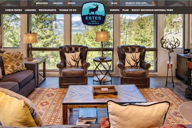 Visit Estes Park web page 2023