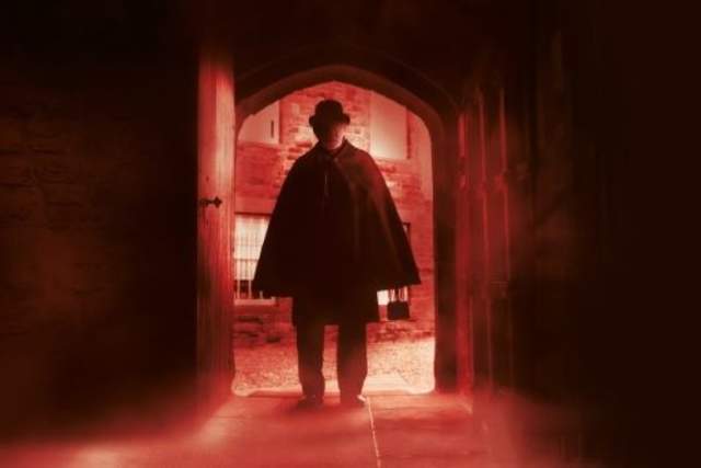 man in doorway silhouette