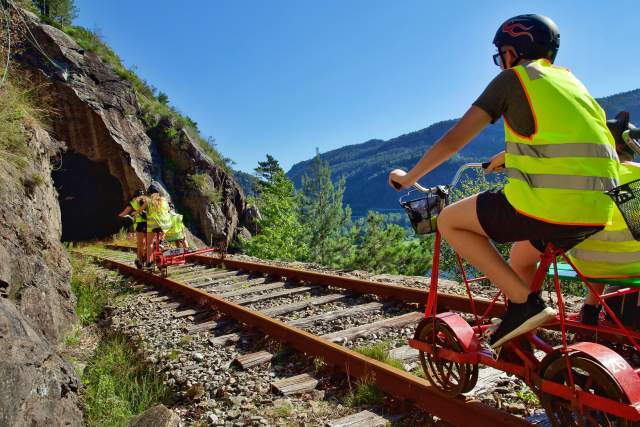 Skinnesykling på Flekkefjordbanen