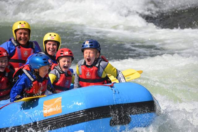 Rafting hos TrollAktiv i Evje
