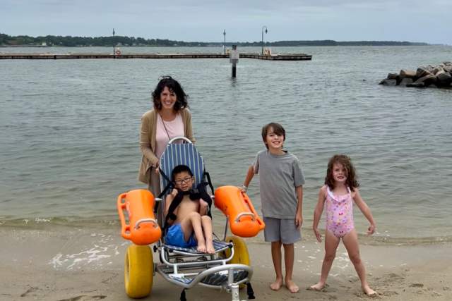 Yorktown Beach Family Accessibility - Jennifer Allen