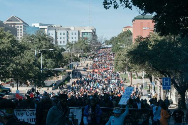 Austin MLK Day March, Festival and Food Drive