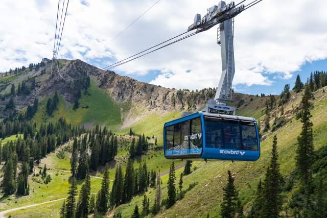 Aerial Tram at Snowbird